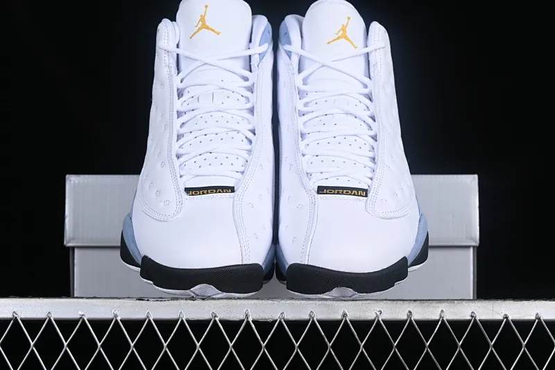 All categories Air Jordan Jordan series basketball shoes Air Jordan 13 pure original Air Jordan 13 Retro "Blue Grey" AJ13 Joe 13 cement gray 414571-170